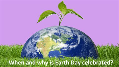 when is earth day observed